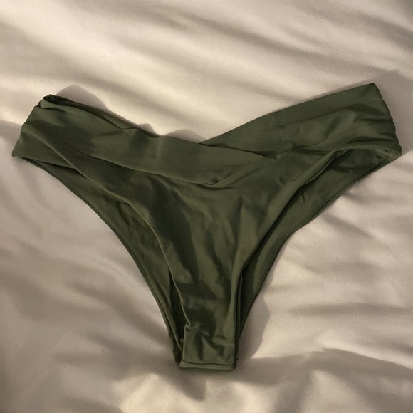 SHEIN Swim Sage Green Cheeky Bikini Poshmark